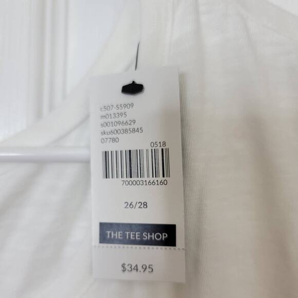 NWT Lane Bryant Sunshine Watermelon Peplum Tank Top 26/28 (4X/5X) - Picture 4 of 5